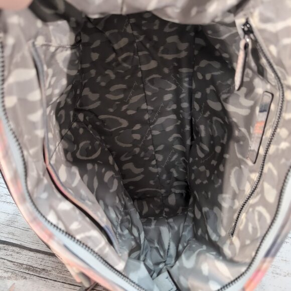 Aimee Kestenberg Convertible Satchel Shoulder Bag in Sahara Print Color Leather - Picture 9 of 11